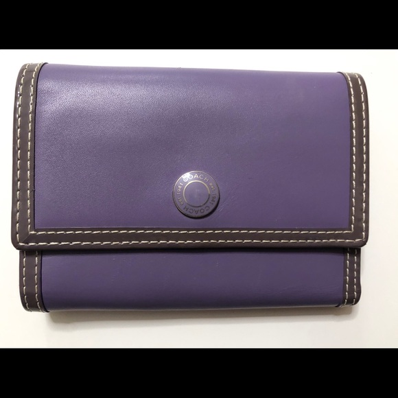 Coach Handbags - Coach lavender wallet